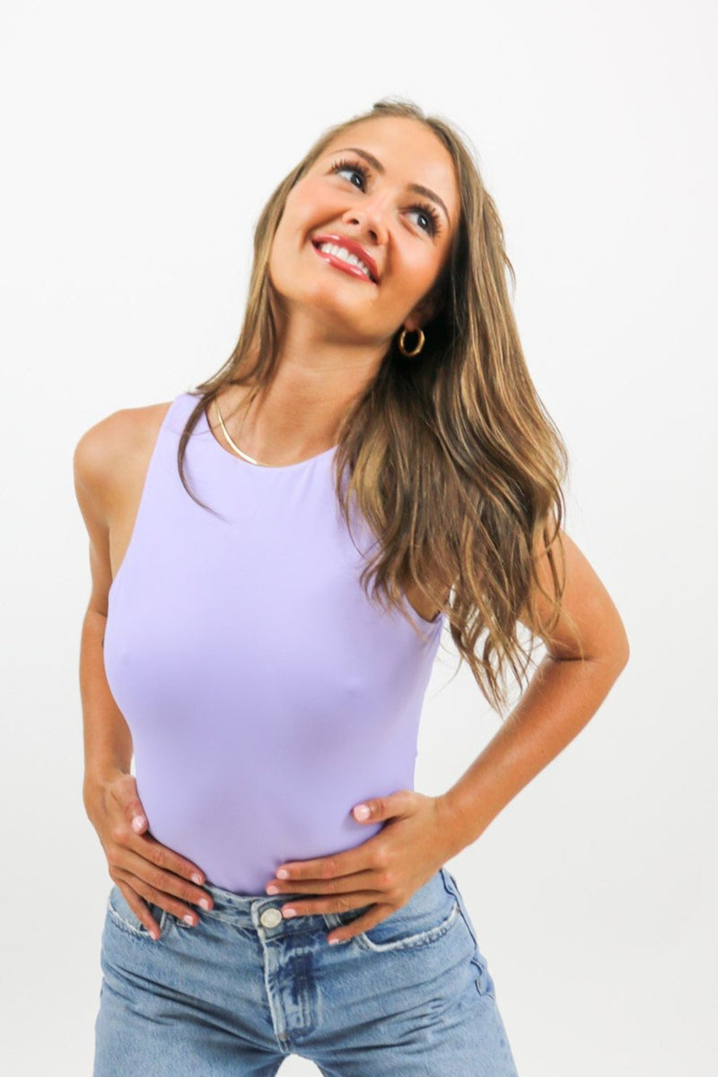 Jackie Bodysuit | Lilac