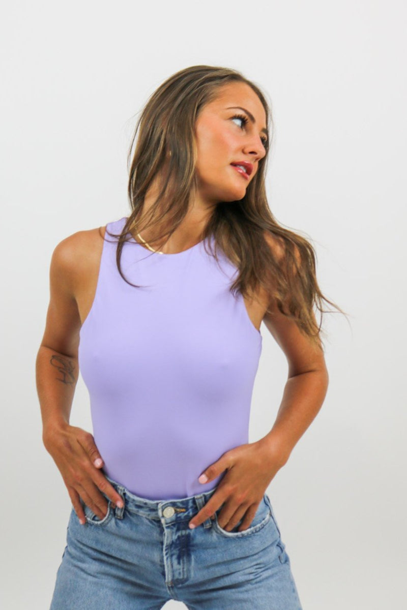 Jackie Bodysuit | Lilac