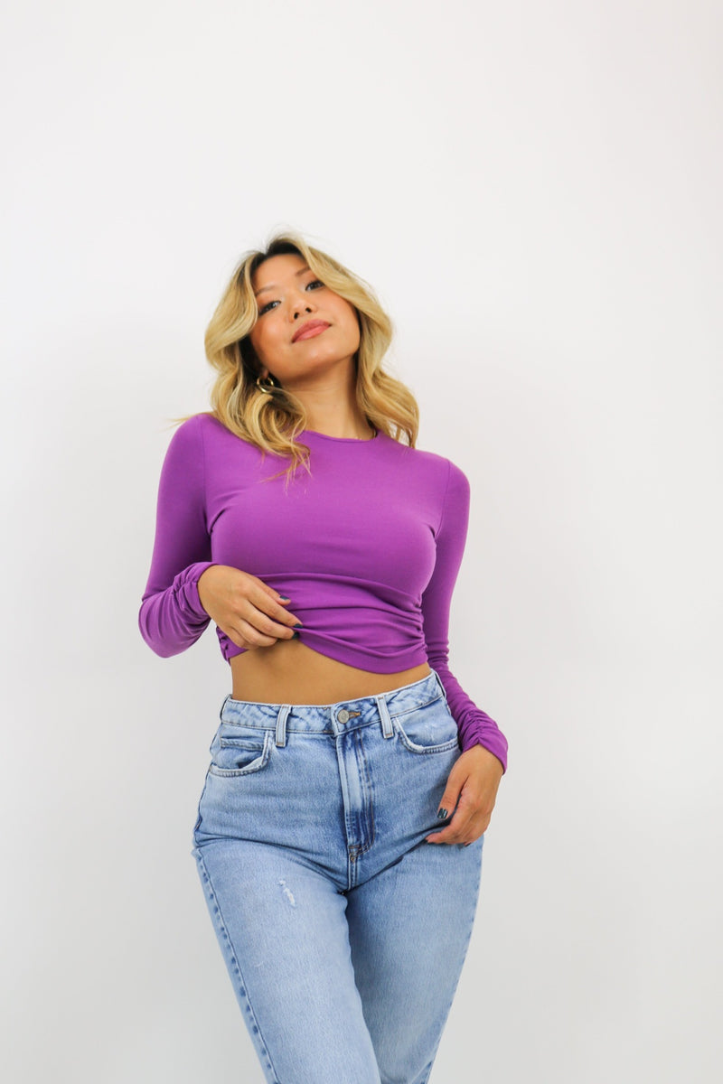 Celestina Top | Grape