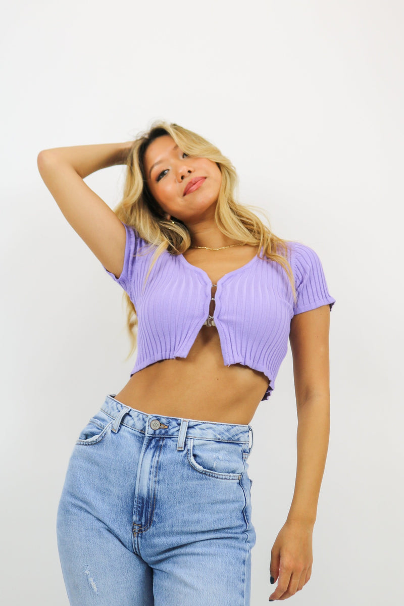 Isa Crop Top | Iris