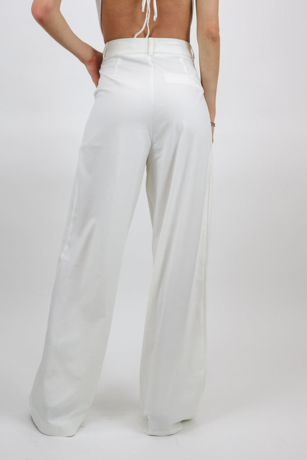 Suits Me Wide Leg Pants | Off White