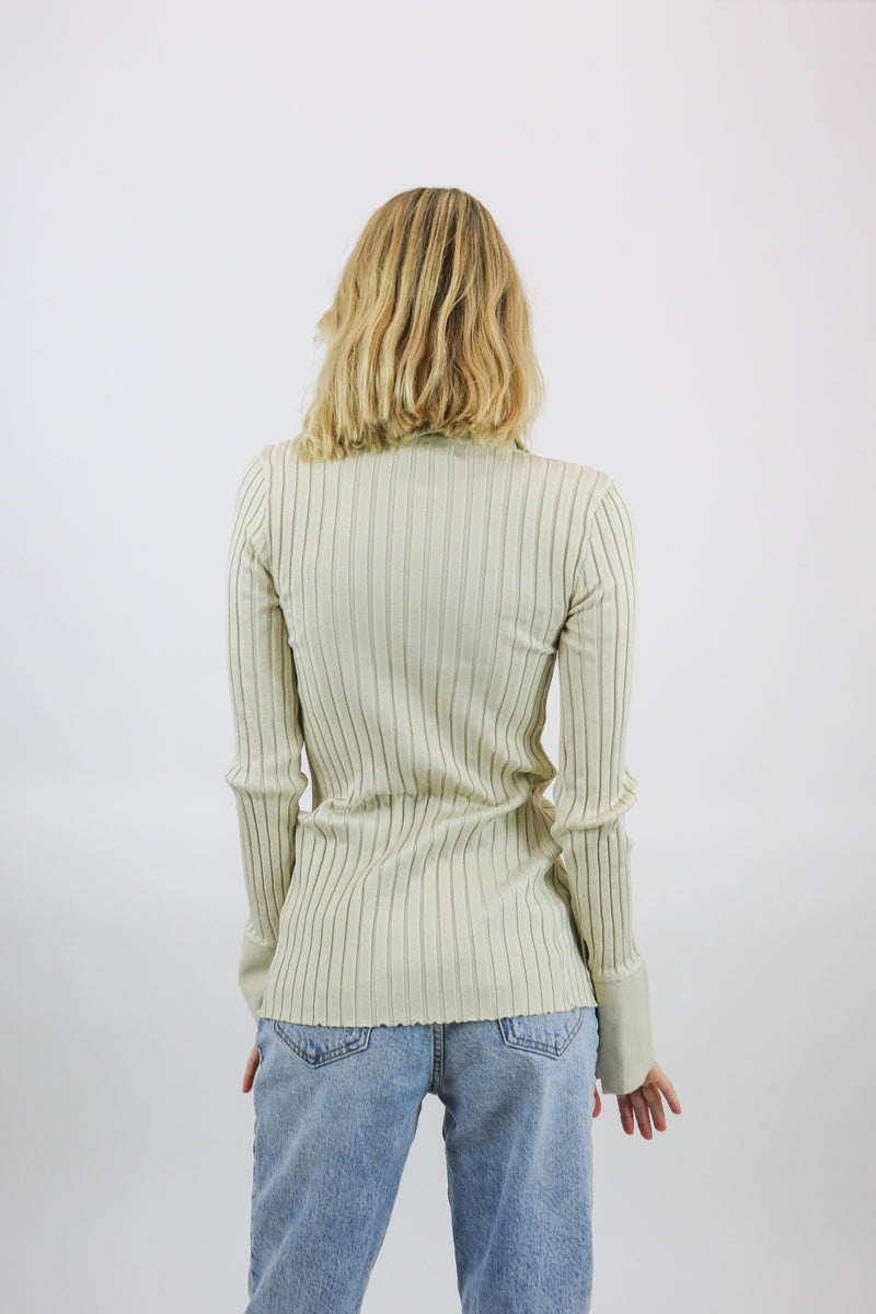 Sweet Talker Knit Top | Bone