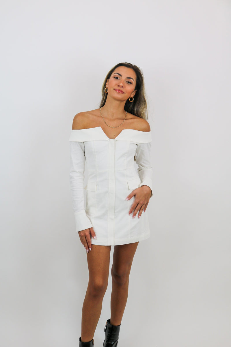 Chroma Dress | White