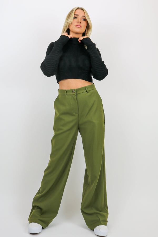 Abba Trouser | Khaki | Motel