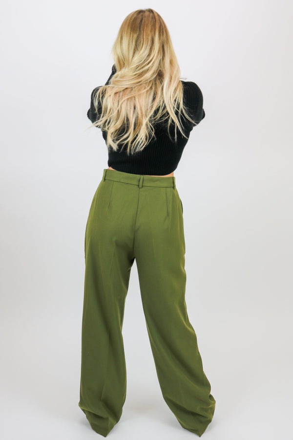 Abba Trouser | Khaki | Motel