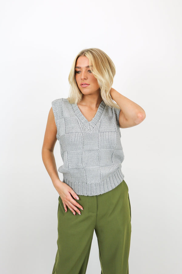 The Laverne Vest | Grey