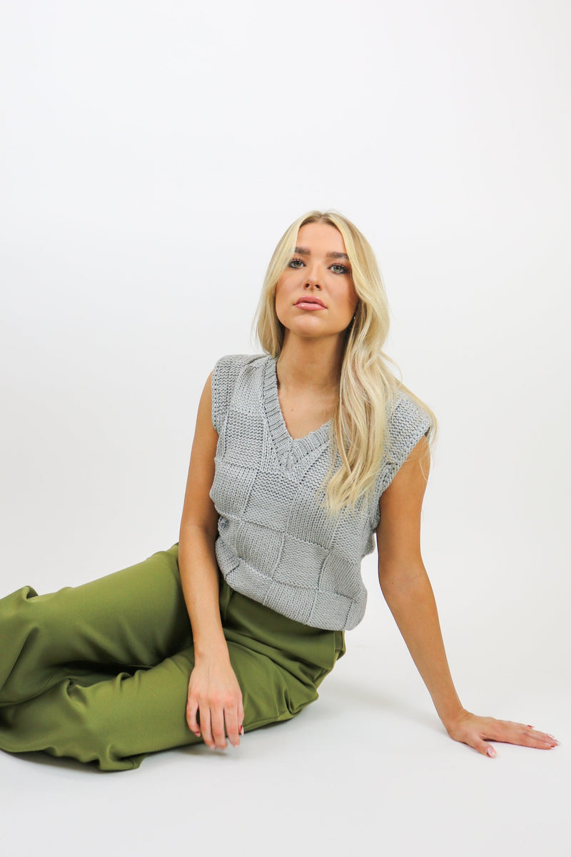 The Laverne Vest | Grey