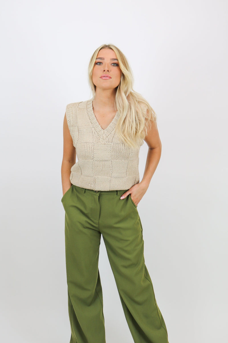 The Laverne Vest | Beige