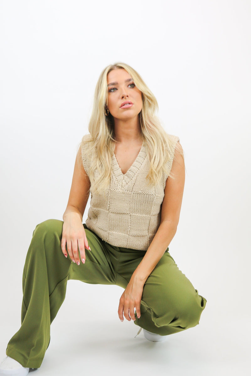 The Laverne Vest | Beige