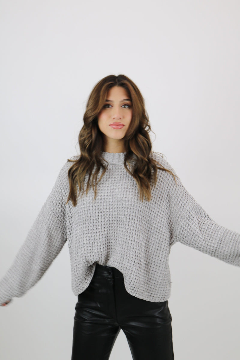 The Nordy Sweater | Heather Grey