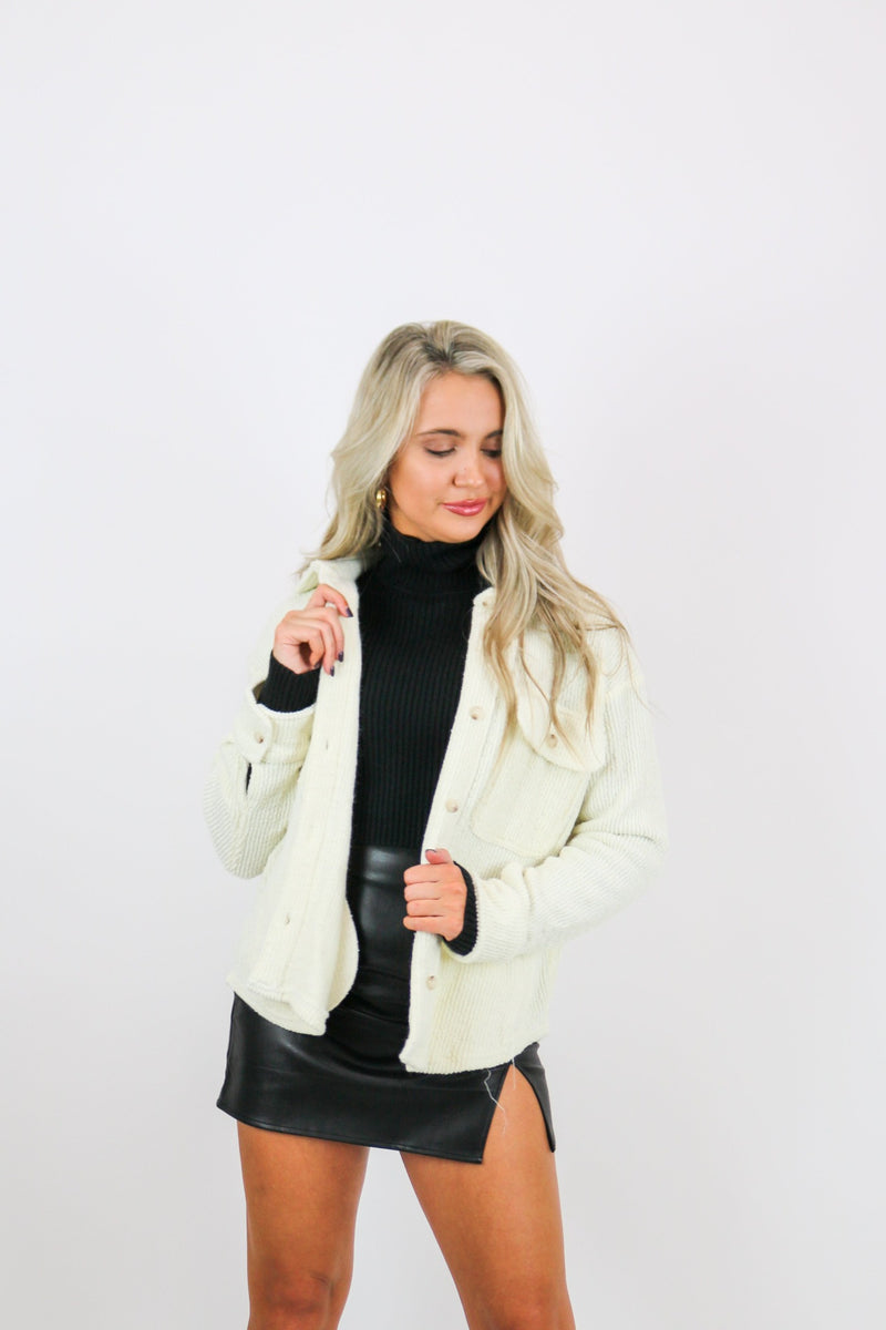 Cloud Nine Knit Jacket | Cream