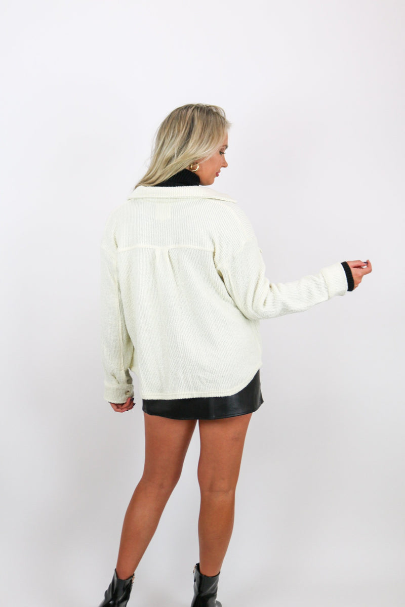 Cloud Nine Knit Jacket | Cream