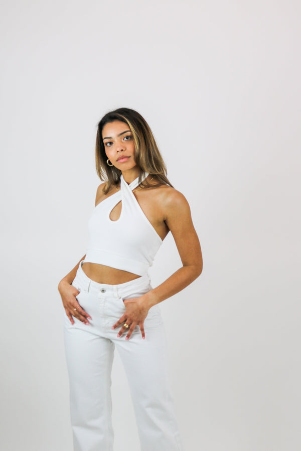 Jess Top | White | Kript