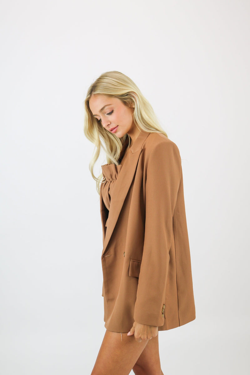 Marina Blazer | Camel