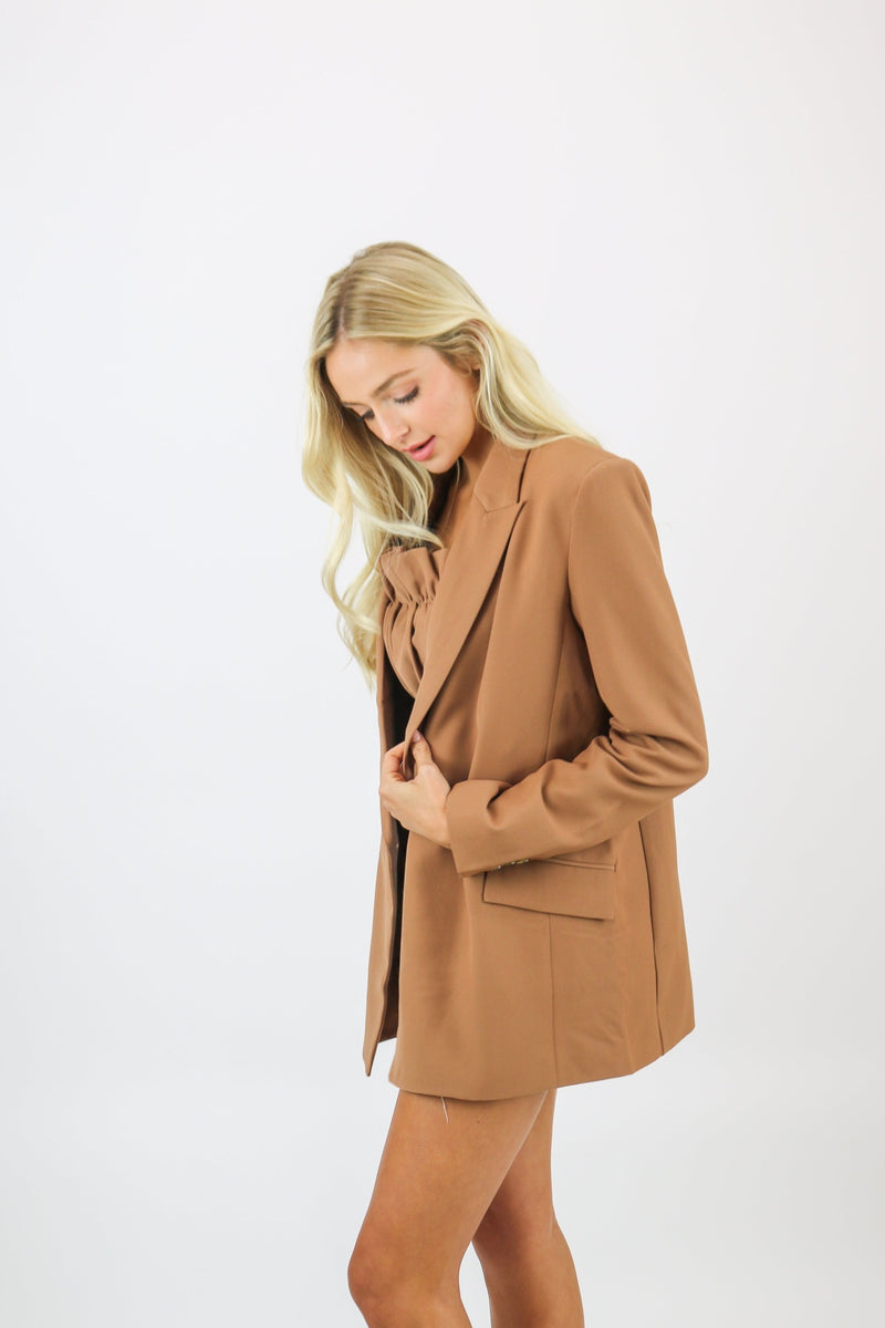 Marina Blazer | Camel