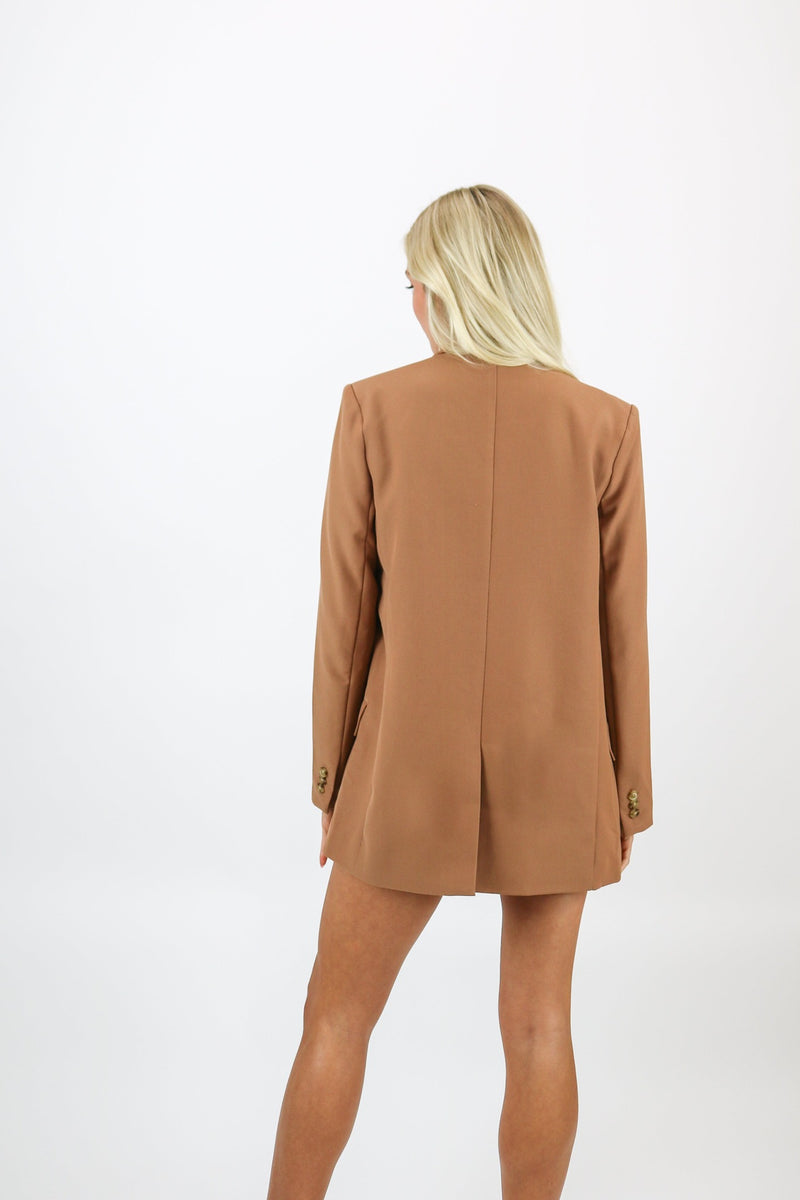 Marina Blazer | Camel