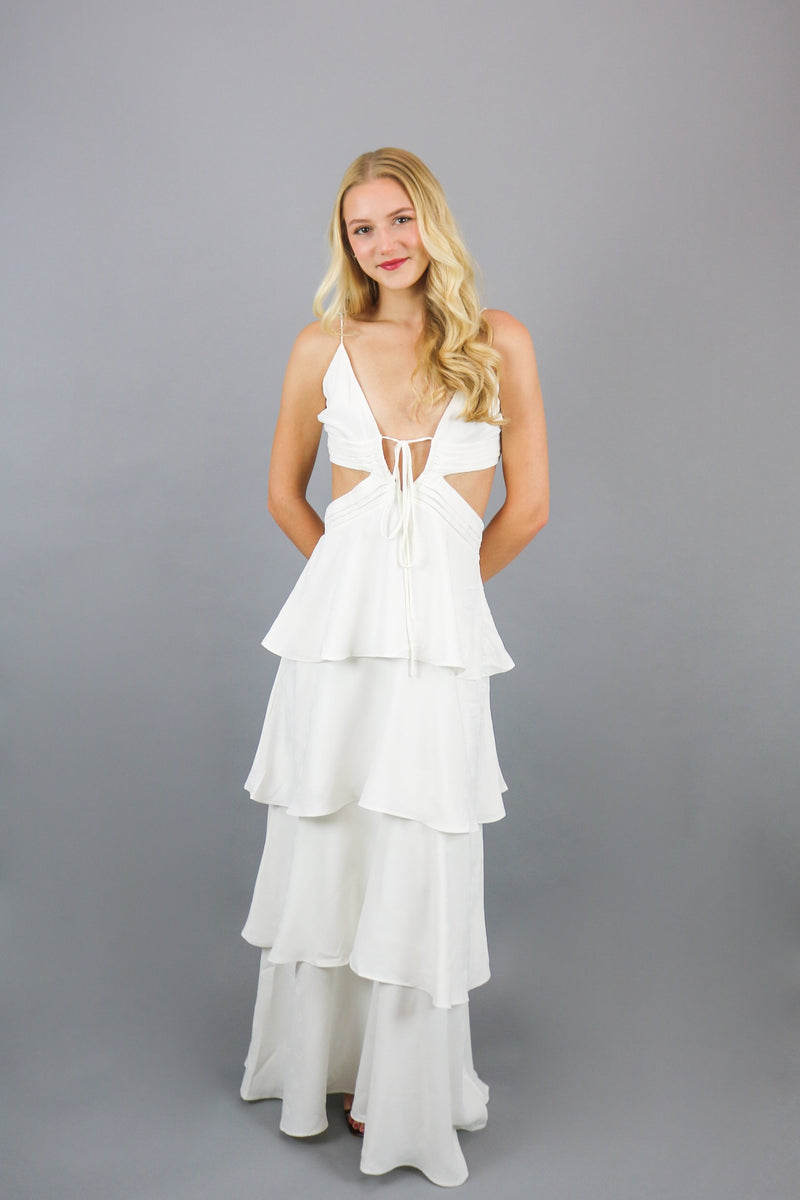 Sonia Maxi Dress | White