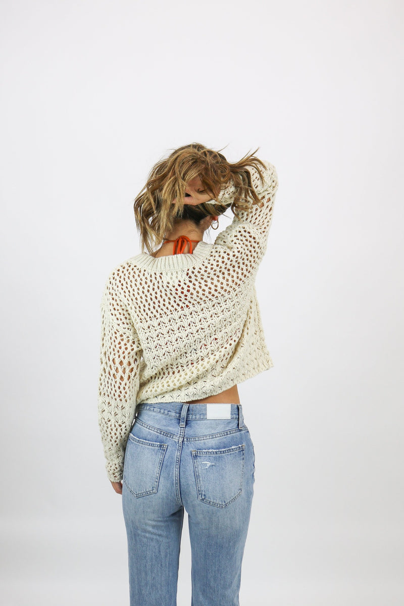 Kora Sweater | Ecru