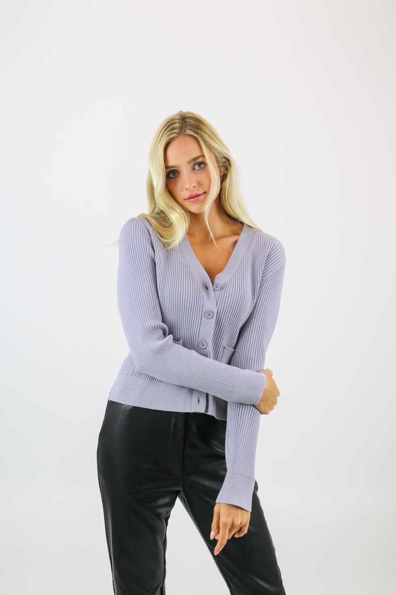 Noor Cardigan | Lilac