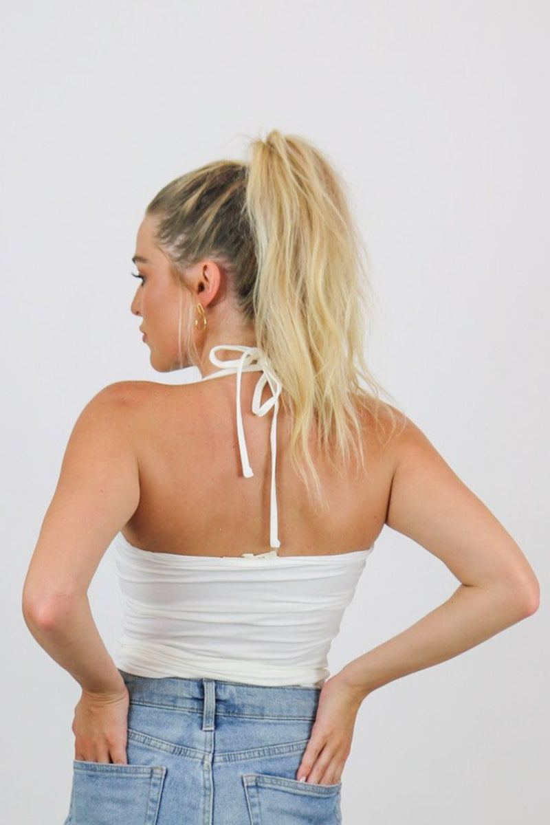 Everyday Halter Top | Off White