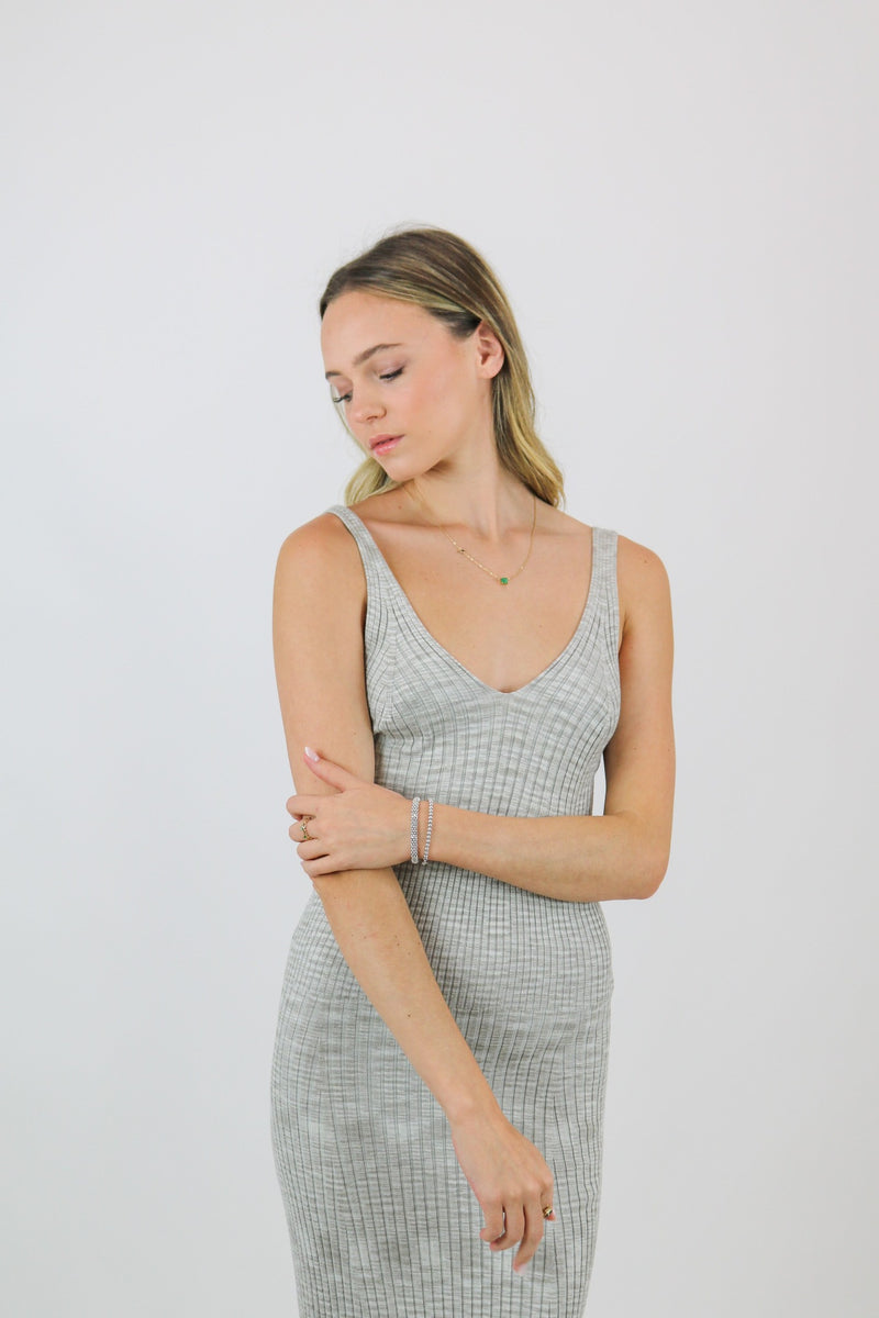 Sunday Midi Dress | Heather Grey