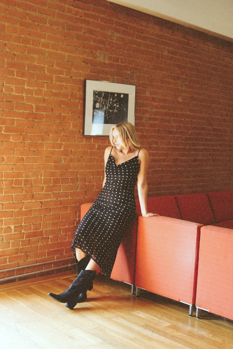 Zandrea Dress | Polka Dot