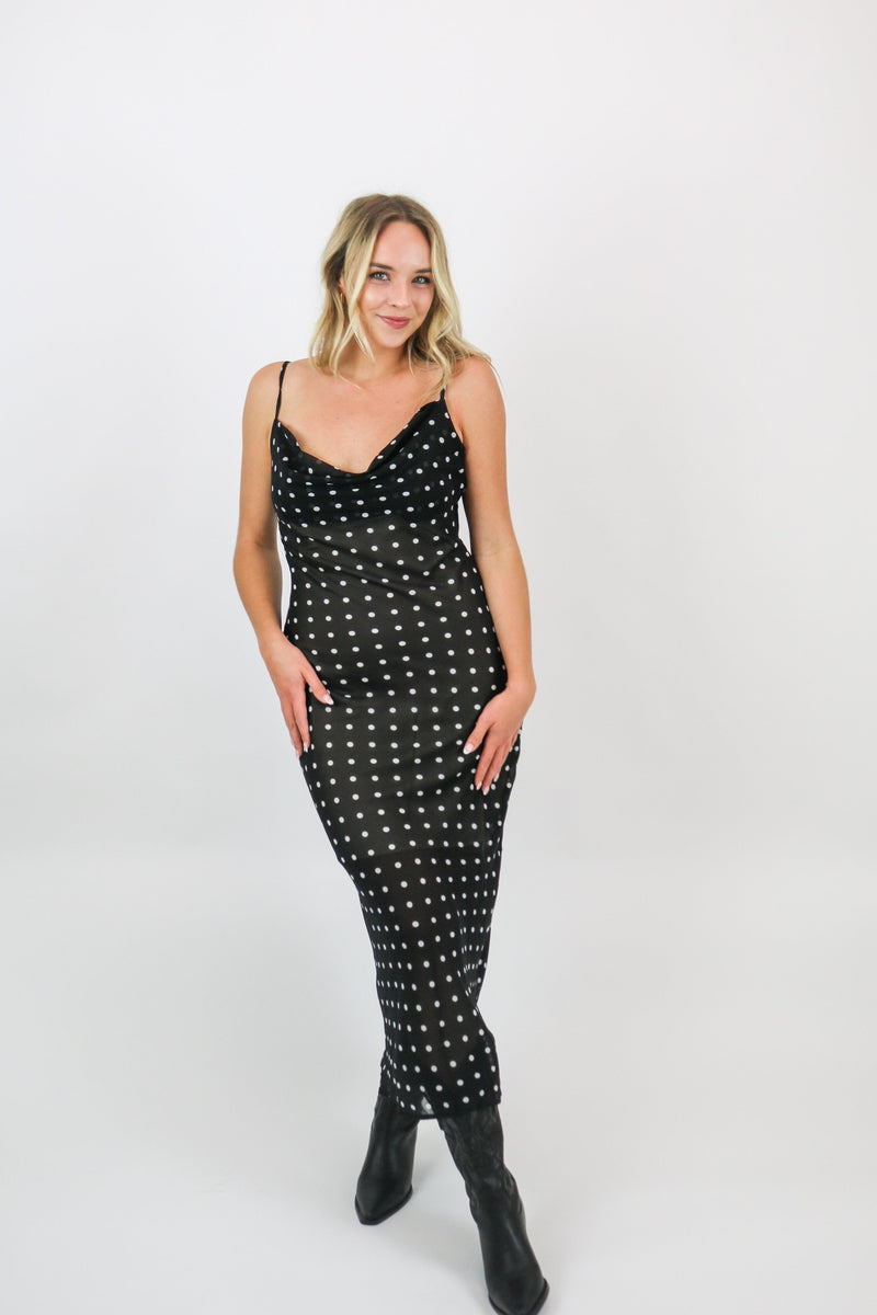 Zandrea Dress | Polka Dot