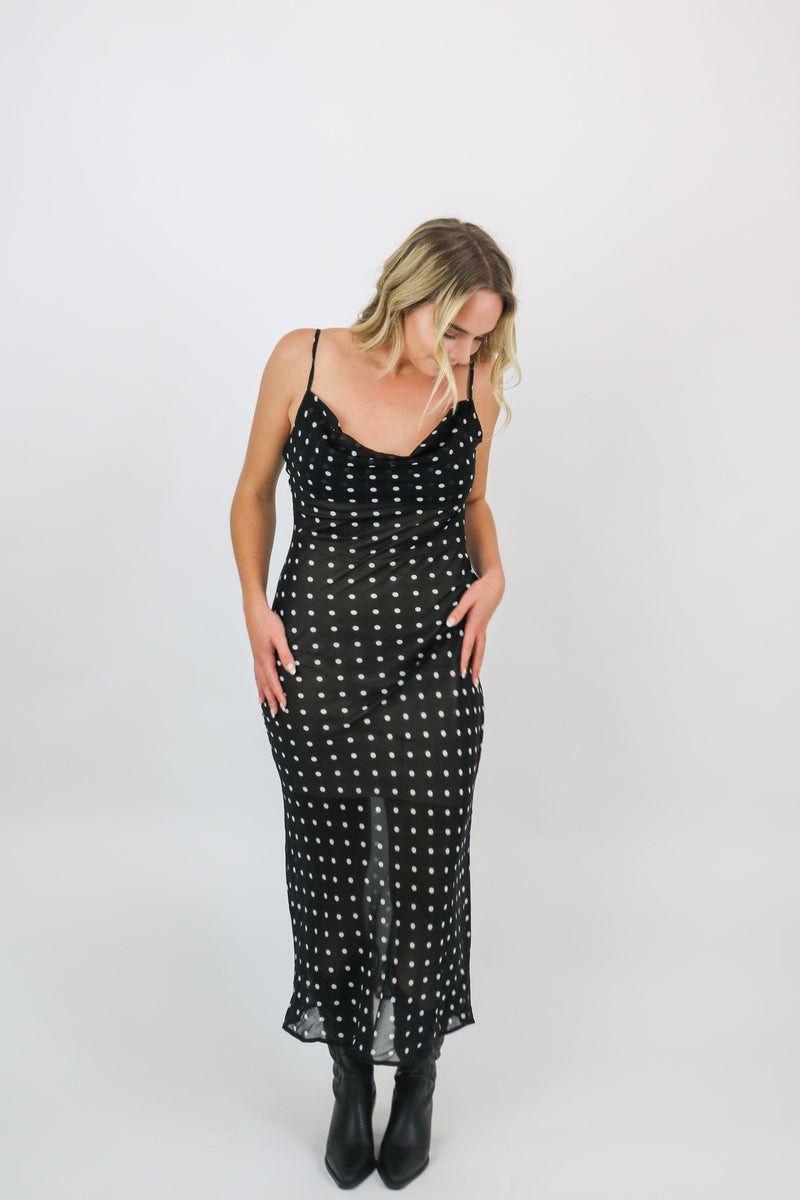 Zandrea Dress | Polka Dot