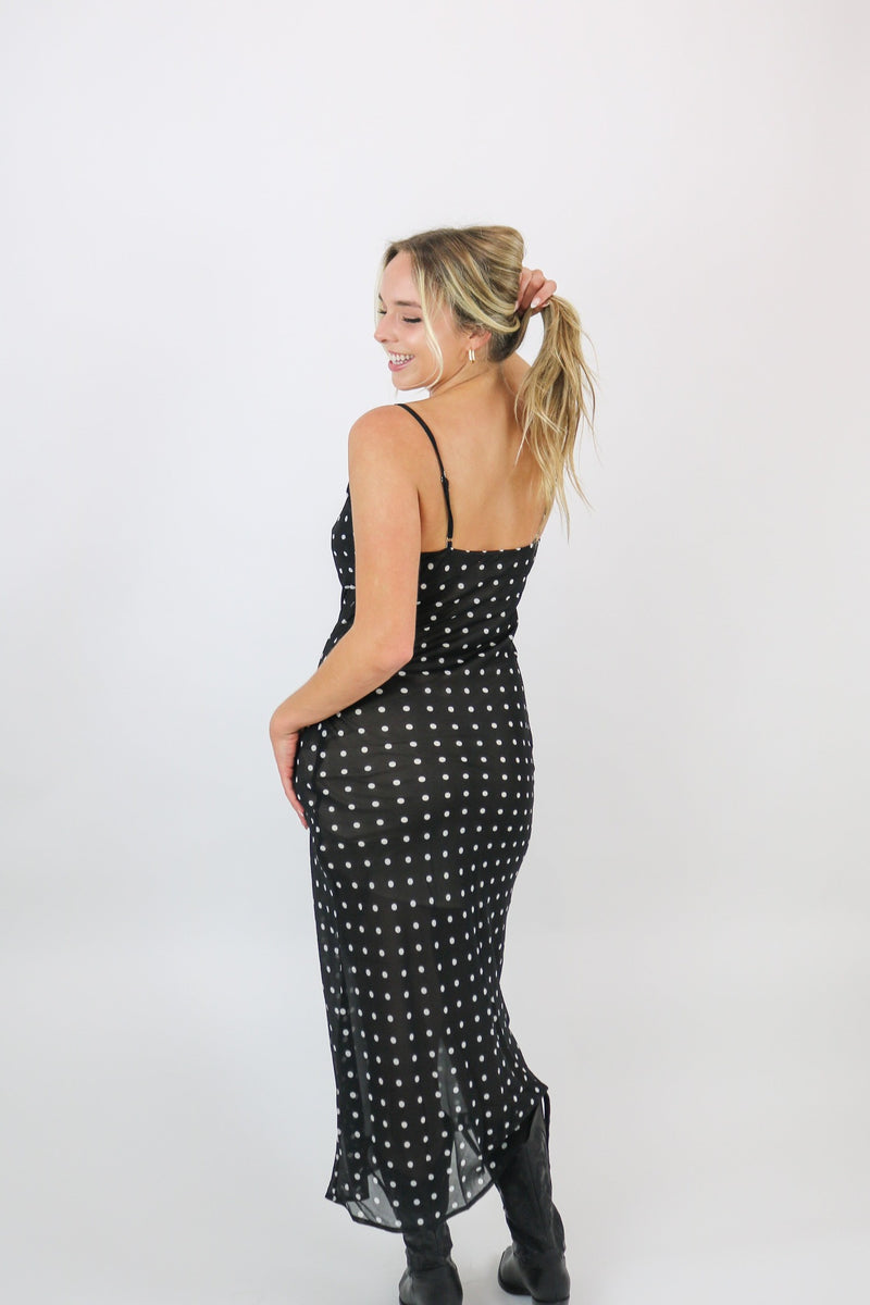 Zandrea Dress | Polka Dot