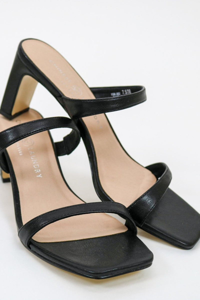 Yanti Slide Heel | Black