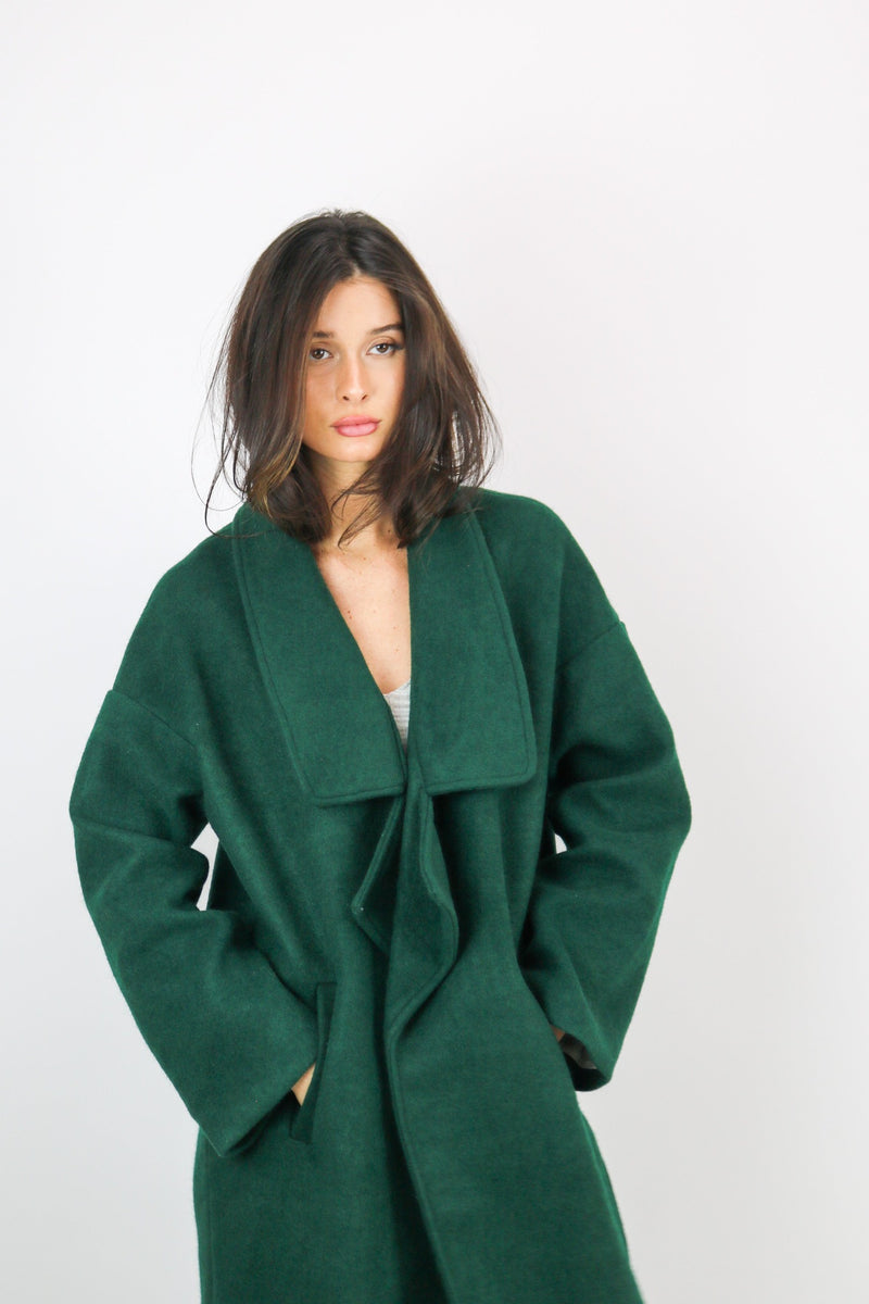 The Alex Coat | Emerald