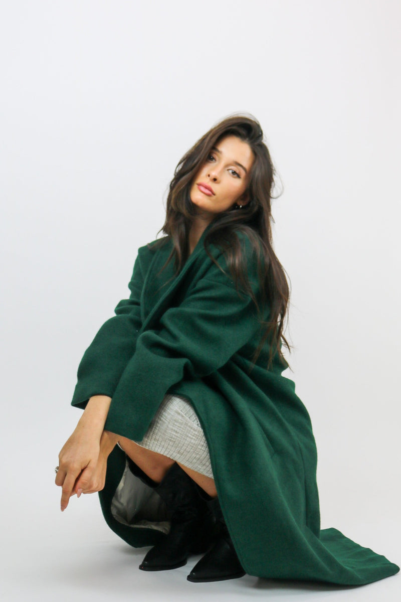 The Alex Coat | Emerald