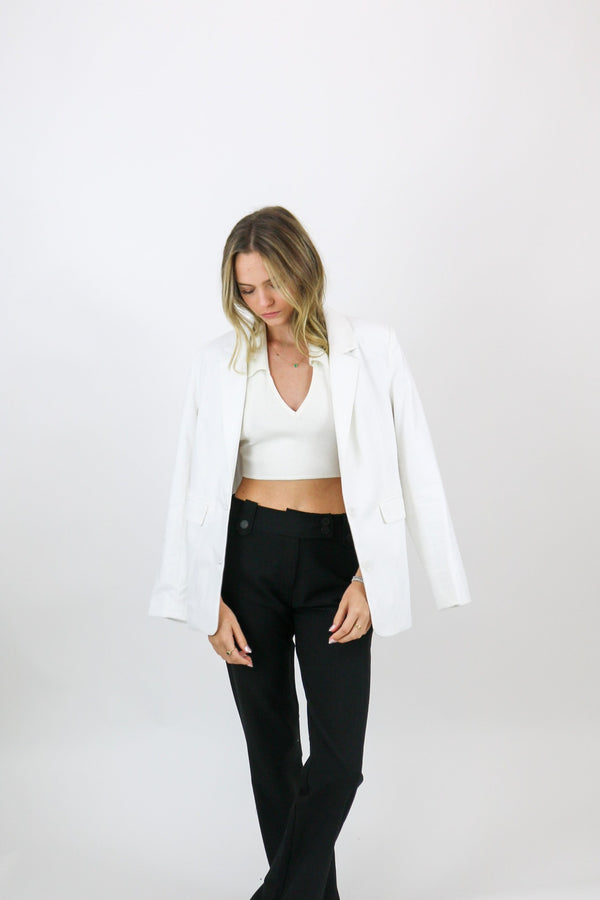 Miguel Blazer | White