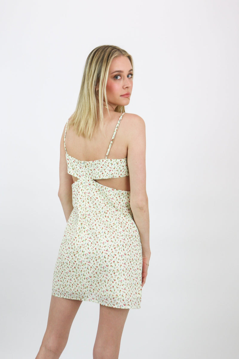 Sami Cutout Mini Dress | Rose