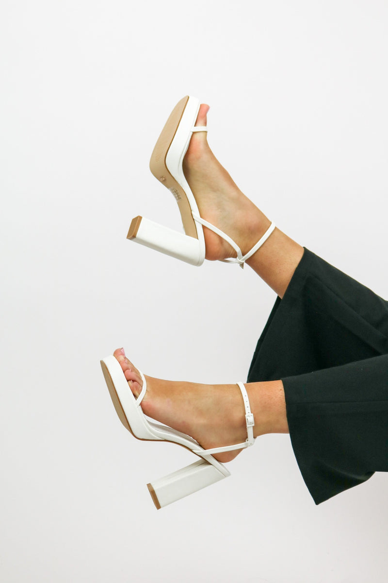 Tahni Heel | White | Billini