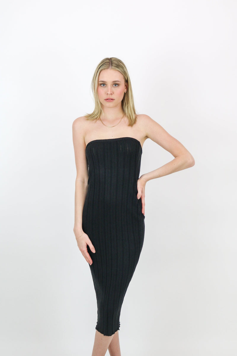 Baha Knit Dress | Black