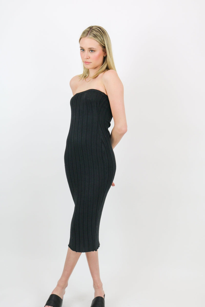 Baha Knit Dress | Black