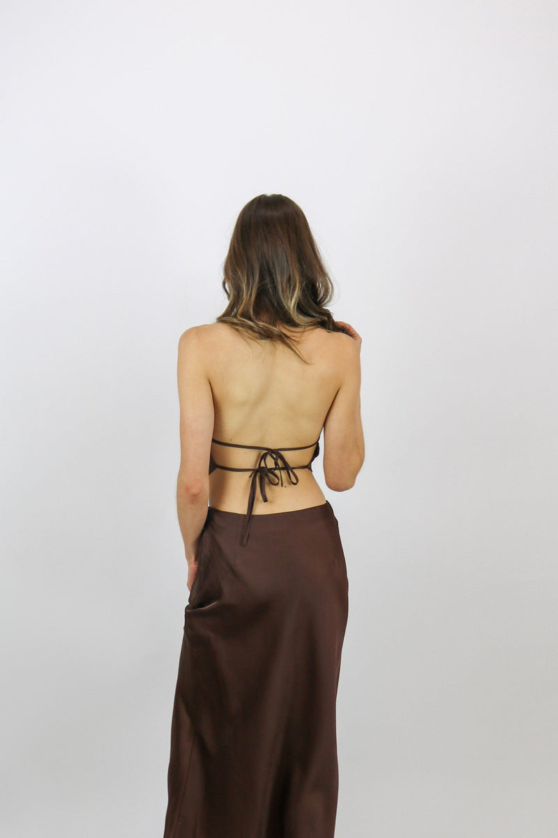 Carmen Top | Chocolate