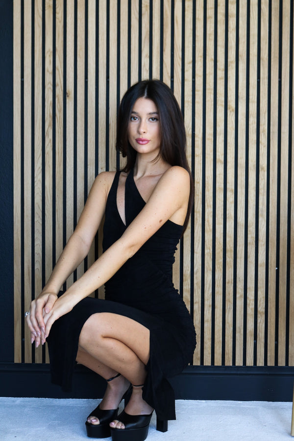 Arista Dress | Black | Motel